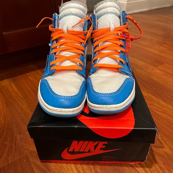 Jordan 1 Off White UNC Size 11 - Picture 2 of 5